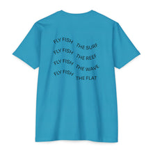 Load image into Gallery viewer, HippieStick Fly Fish The Surf T-shirt