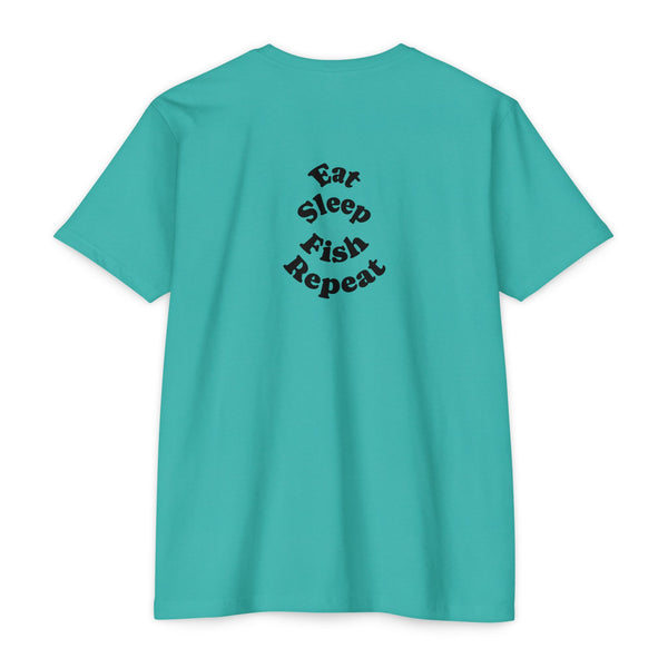 Eat Sleep Fish Repeat T-shirt