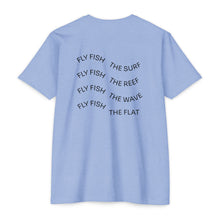 Load image into Gallery viewer, HippieStick Fly Fish The Surf T-shirt
